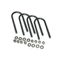 RealTruck SuperLift U-Bolt 4 Pack (5/8 x 3-1/4 x 17") With Hardware