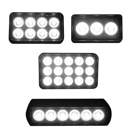Race Sport Lighting Rectangle Aux LED Flood Light IQ Series