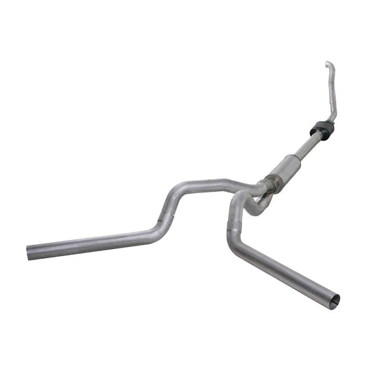 Diamond Eye 4" Turbo Back Dual Outlet Exhaust with Stock Cat 94-97 Ford 7.3L Powerstroke