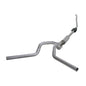 Diamond Eye 4" Turbo Back Dual Outlet Exhaust with Stock Cat 94-97 Ford 7.3L Powerstroke