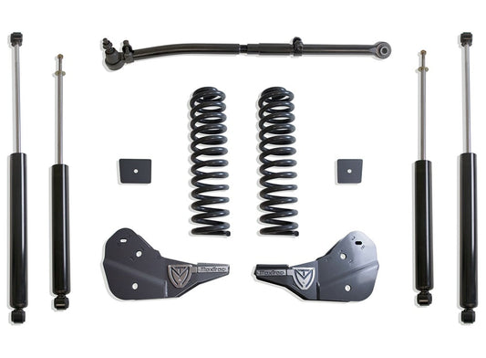MaxTrac 2.5" Coil Spring Leveling Kit With Shocks 23-24 Ford 6.7L Powerstroke 4WD