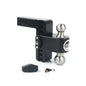 Weigh Safe Black Cerakote 180 Drop Hitch | Designed for use with 2" Receiver Hitch