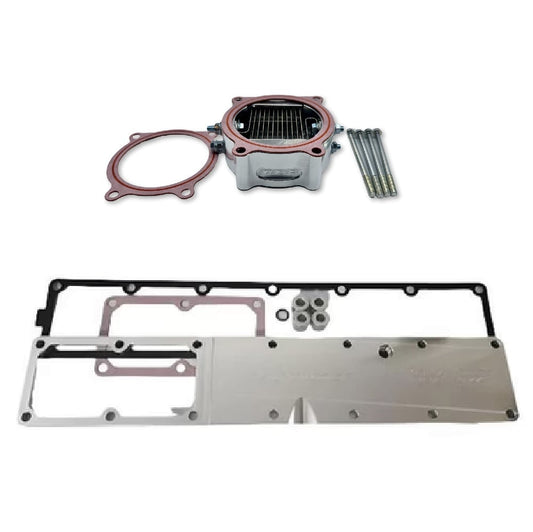 Glacier Diesel Power Mega-Flo Grid Heater & Air-Boss Plenum Package 07.5-12 Ram 6.7L Cummins