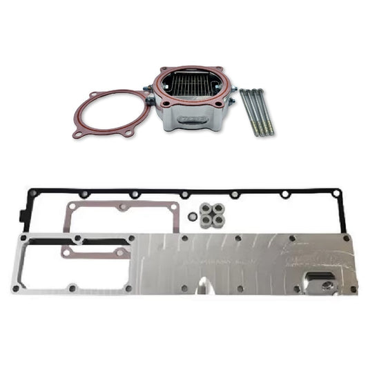 Glacier Diesel Power Mega-Flo Grid Heater & Air-Boss Plenum Package 13-23 Ram 6.7L Cummins