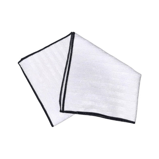 CDS Microfiber Stripe Interior Scrubbing Towels