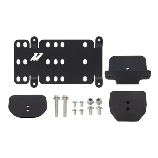Mishimoto Tow Hook Mounted License Plate Relocation Bracket 19-26 Ram 2500/3500