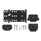 Mishimoto Tow Hook Mounted License Plate Relocation Bracket 19-26 Ram 2500/3500