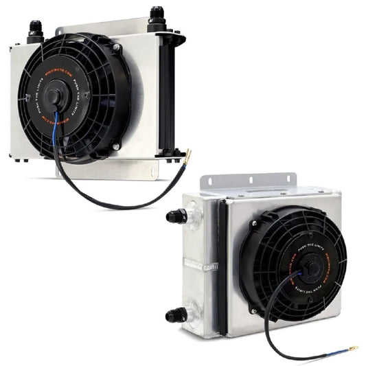 Mishimoto Heavy Duty Universal Oil Cooler With 8" Electric Fan