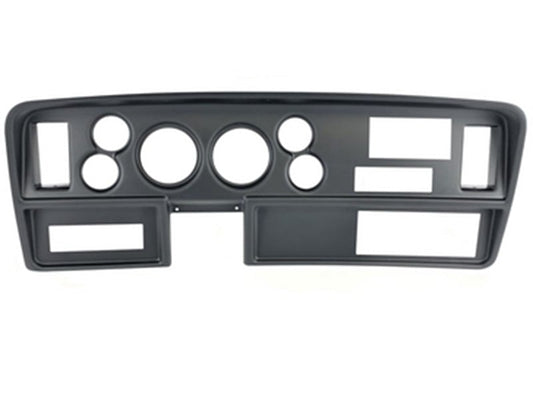 Isspro 6 Gauge Dash Panel With Message Center Pocket (2) 5" (4) 2 1/16" 89-93 Dodge Ram