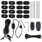Race Sport Lighting Ultra Bright White LED Rock Crawler Light Kit with Fade / Strobe Patterns