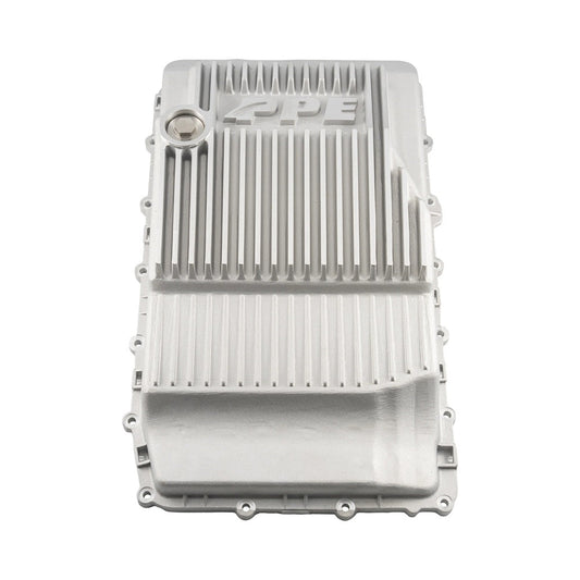PPE Heavy-Duty Cast Aluminum Transmission Pan 18-21 Ford F-150 3.0L Powerstroke - 10R60 / 10R80 / 10R100 (Deep)
