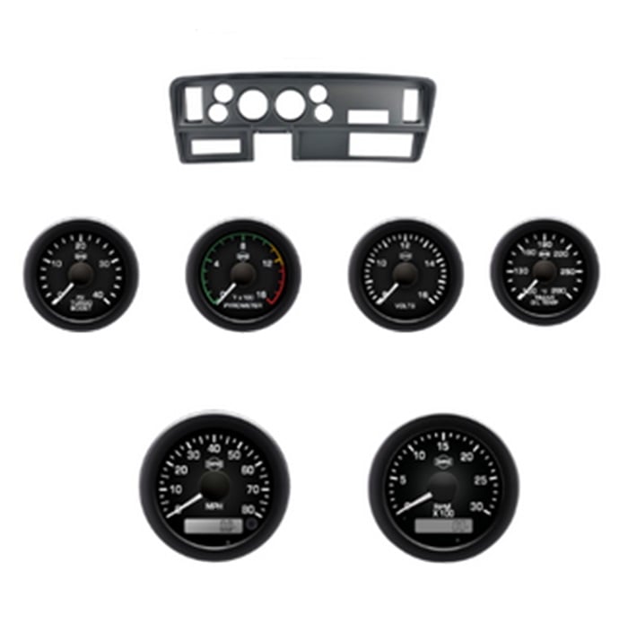 Isspro Classic Dash Panel & Gauge Kit Without Message Center Or Overdrive 81-93 Dodge
