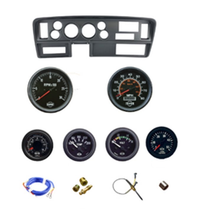ISSPRO Classic Dash Panel & Gauge Kit With Message Center No Overdrive Button 81-93 Dodge