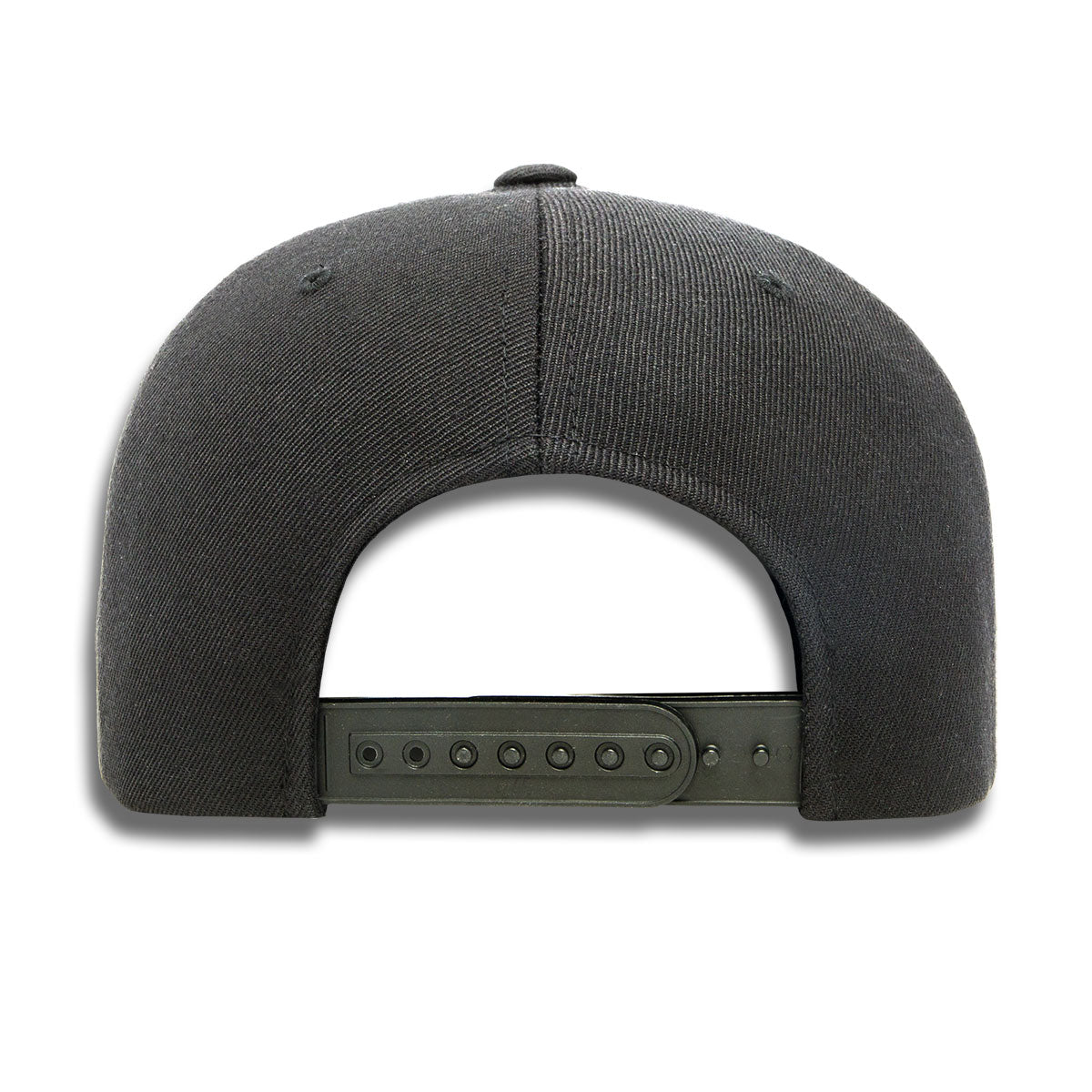 Flag Logo Snapback Hat Black