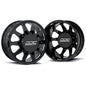 DDC Wheels Forged Black/Milled Mesh 20"x8.25" Wheel Set 94-18 Ram 3500 | 92-10 GM 3500 Dually