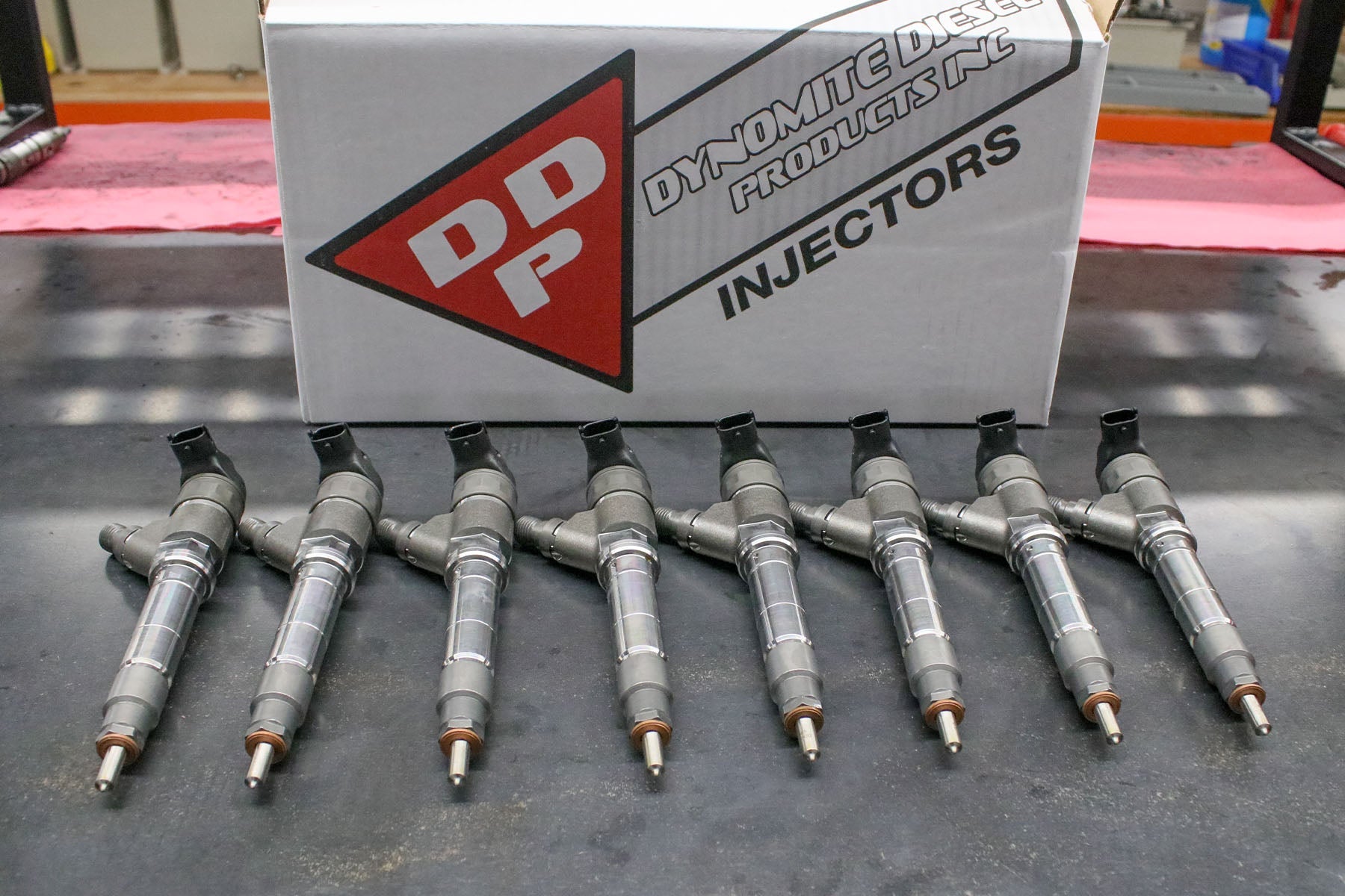 Chevy Duramax 04.5-05 LLY Brand New Injector Set 30 Percent Over 75hp Dynomite Diesel