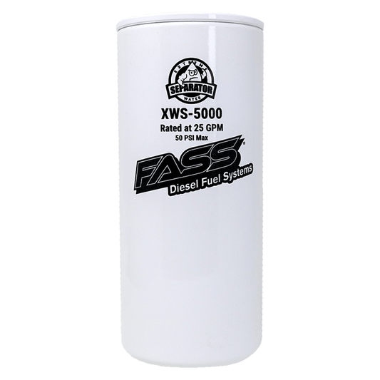 FASS Extreme Water Separator Transfer Tank Fuel Filter