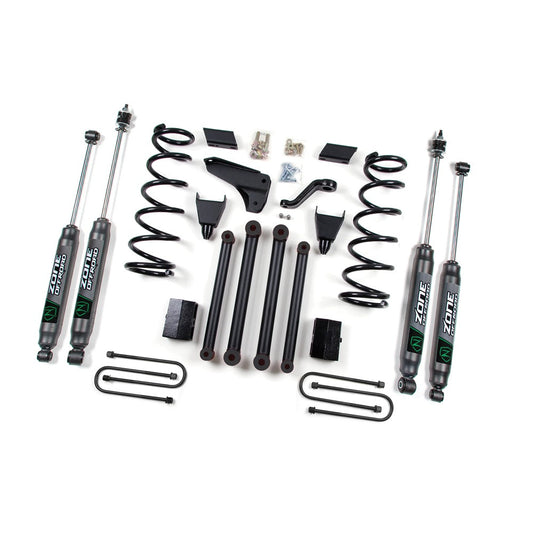 Zone Offroad 5" Suspension System 10-13 Ram 2500/3500 4WD