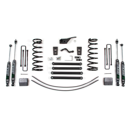 Zone Offroad 5" Suspension System 00-02 Dodge Ram 2500 / 3500