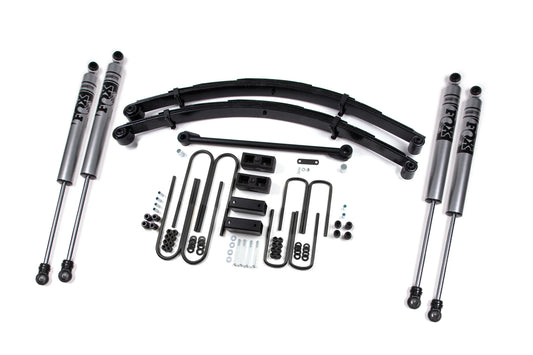 Zone Offroad 4" Suspension System 99-04 Ford F-250 / F-350 SuperDuty