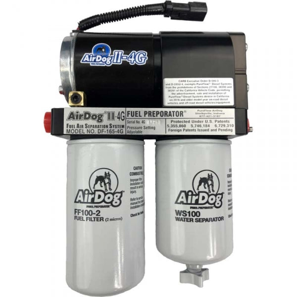 AIRDOG II-4G A6SABC409 DF-165-4G AIR/FUEL SEPARATION SYSTEM 2001-2010 GM 6.6 L Duramax